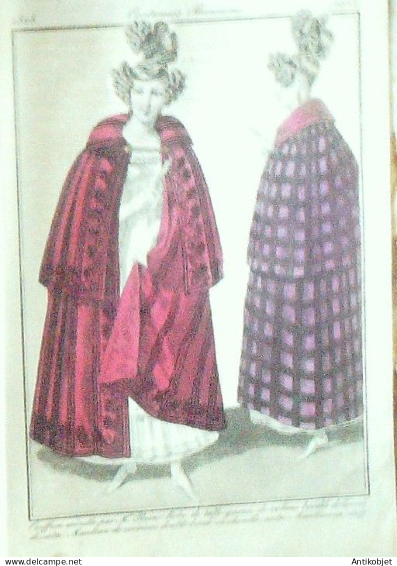 Journal des Dames & des Modes 1828 Costume Parisien 93 planches aquarellées