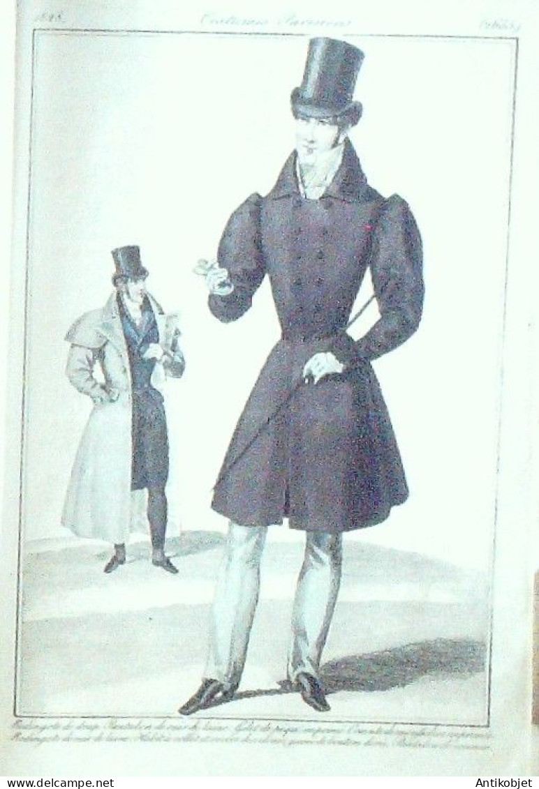 Journal des Dames & des Modes 1828 Costume Parisien 93 planches aquarellées