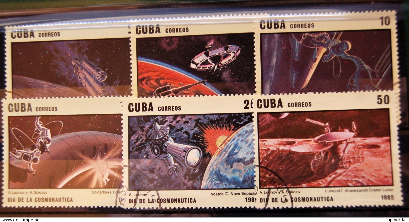 Cuba Cuba  - One Serie Including 6 Stamps Used - Oblitérés