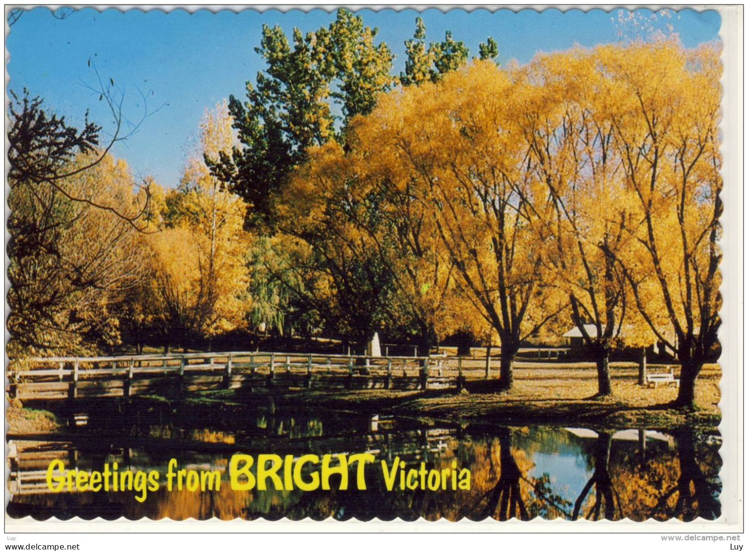 BRIGHT, Victoria, Picnic Area Ans Swimming Pool  In Centenary Park ... Nice Stamp - Otros & Sin Clasificación