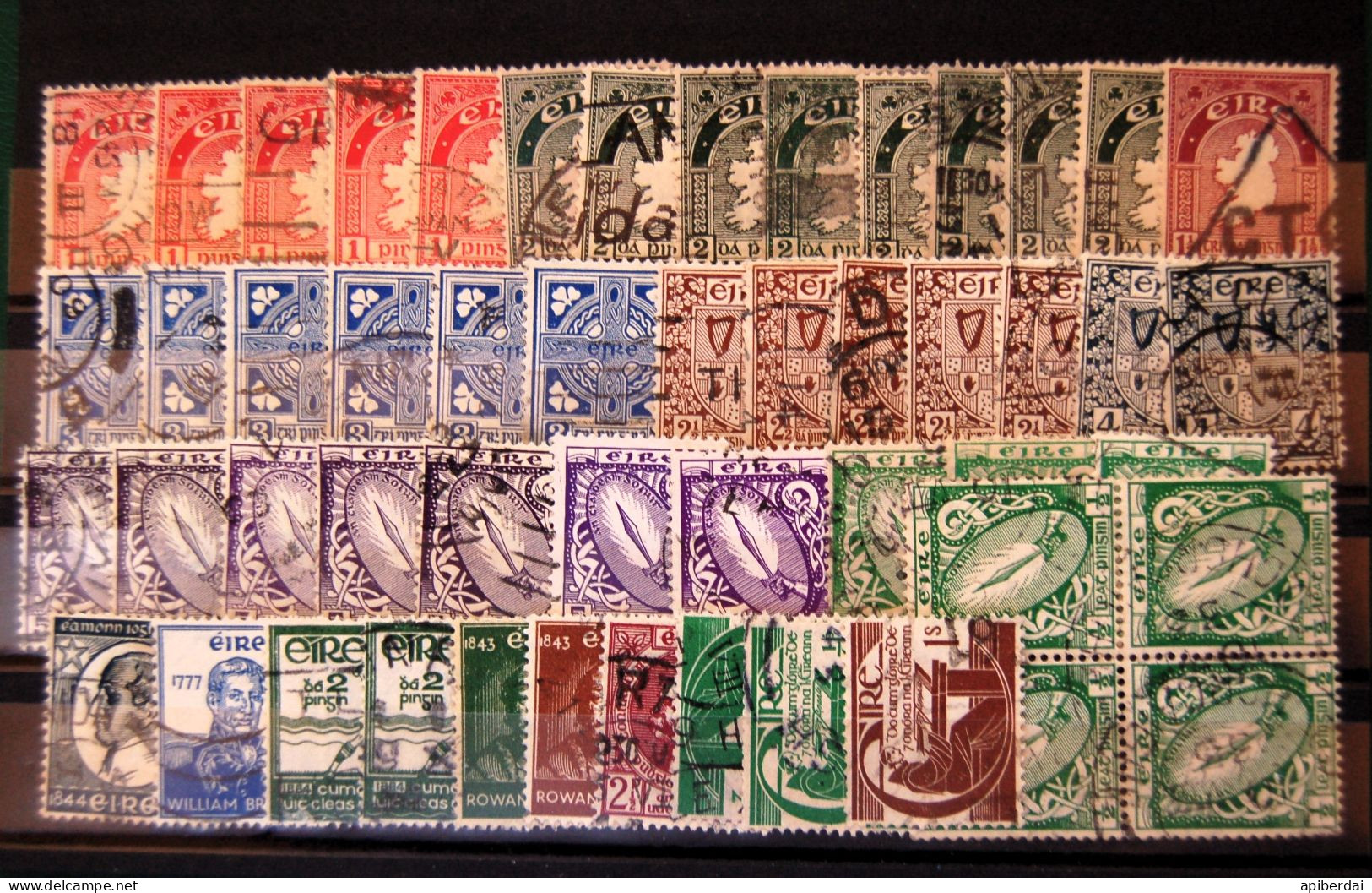 Eire Irlande - Small Batch Of 50 Stamps Used - Autres & Non Classés