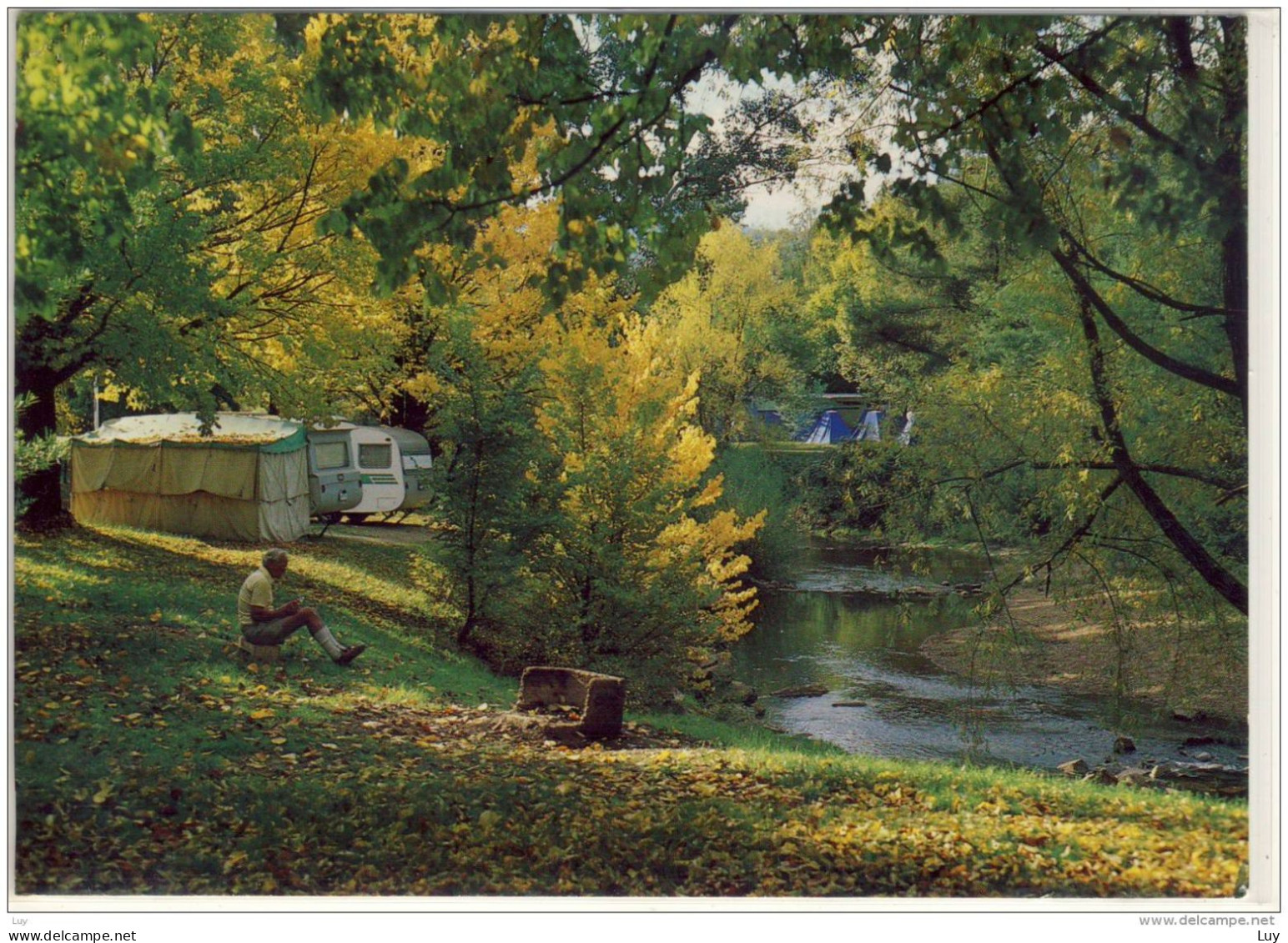 BRIGHT, Victoria, The Bright Caravan Park And Morse's Creek, Camping, ... Nice Stamp - Andere & Zonder Classificatie