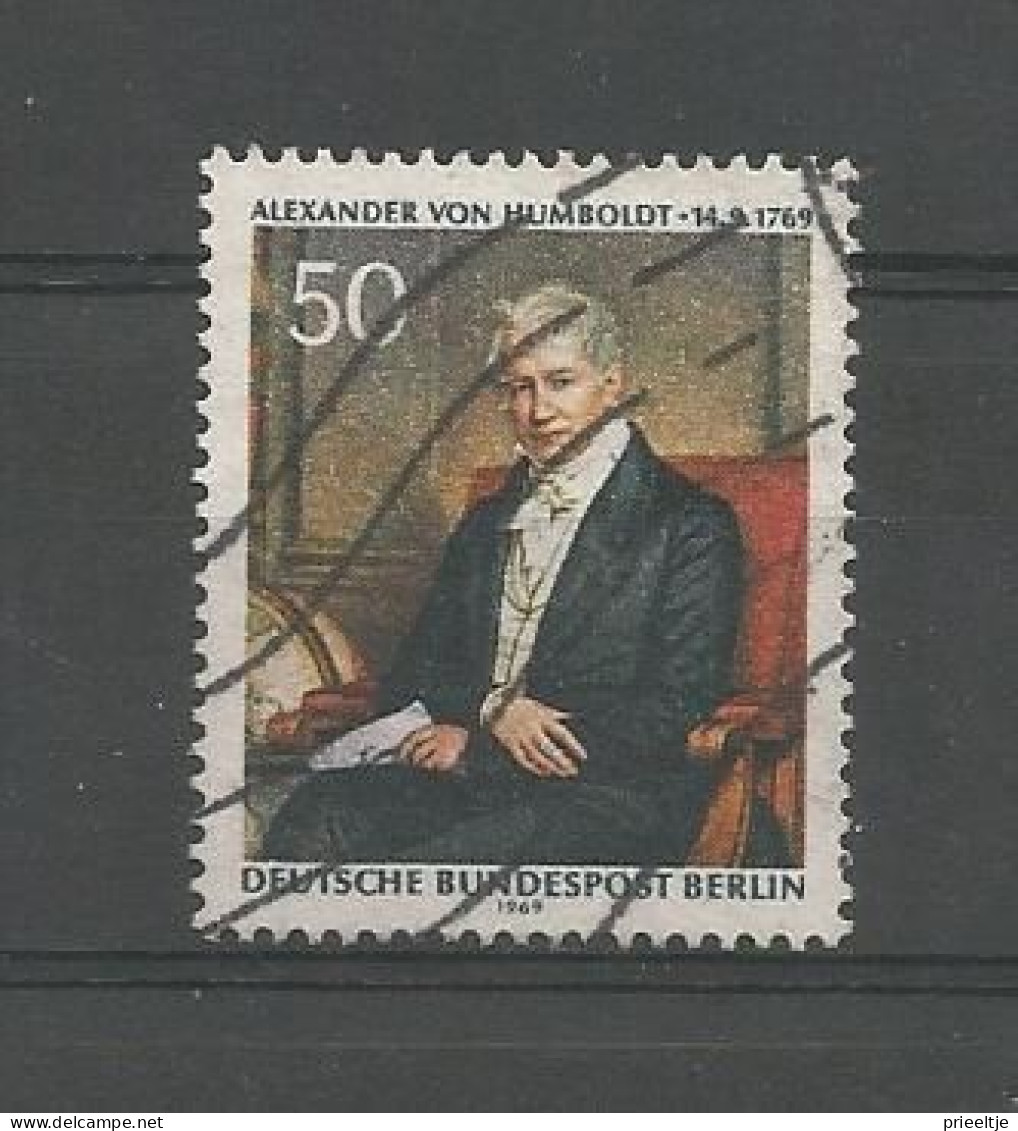 Berlin 1969 A. Von Humboldt Y.T. 323 (0) - Used Stamps