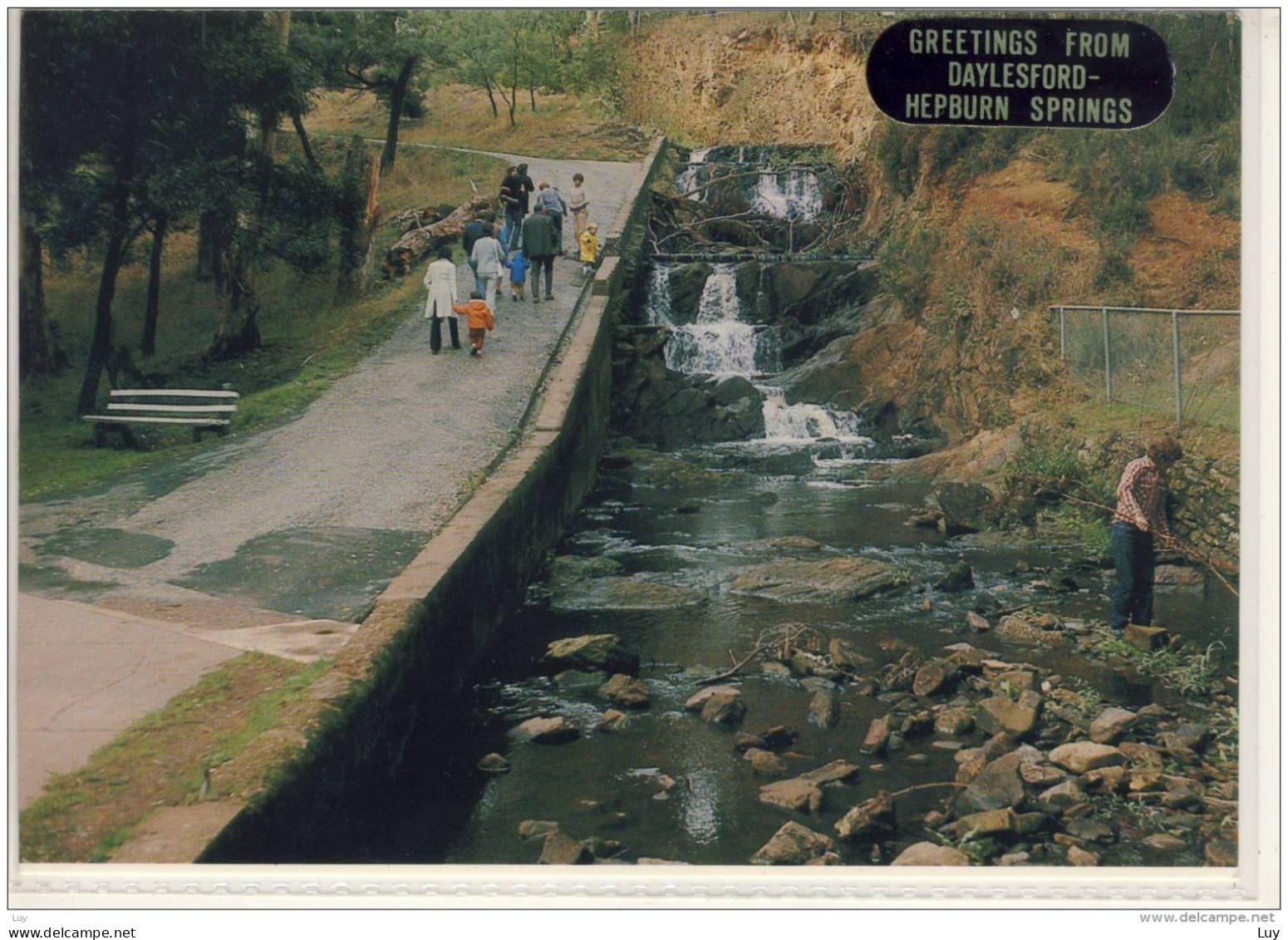 DAYLESFORD - HEPBURN SPRINGS,  Victoria - Walking Track In The Park ,  ... Nice Stamp - Autres & Non Classés