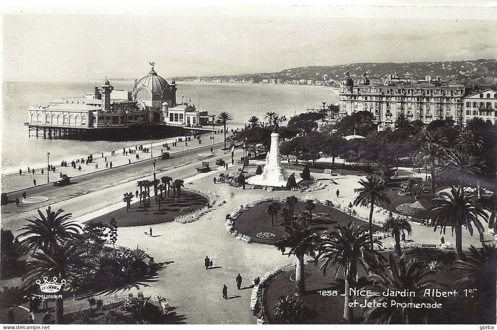 *CPA  - 06 - NICE - Jardin Albert 1er Et Jetée Promenade - Parcs Et Jardins