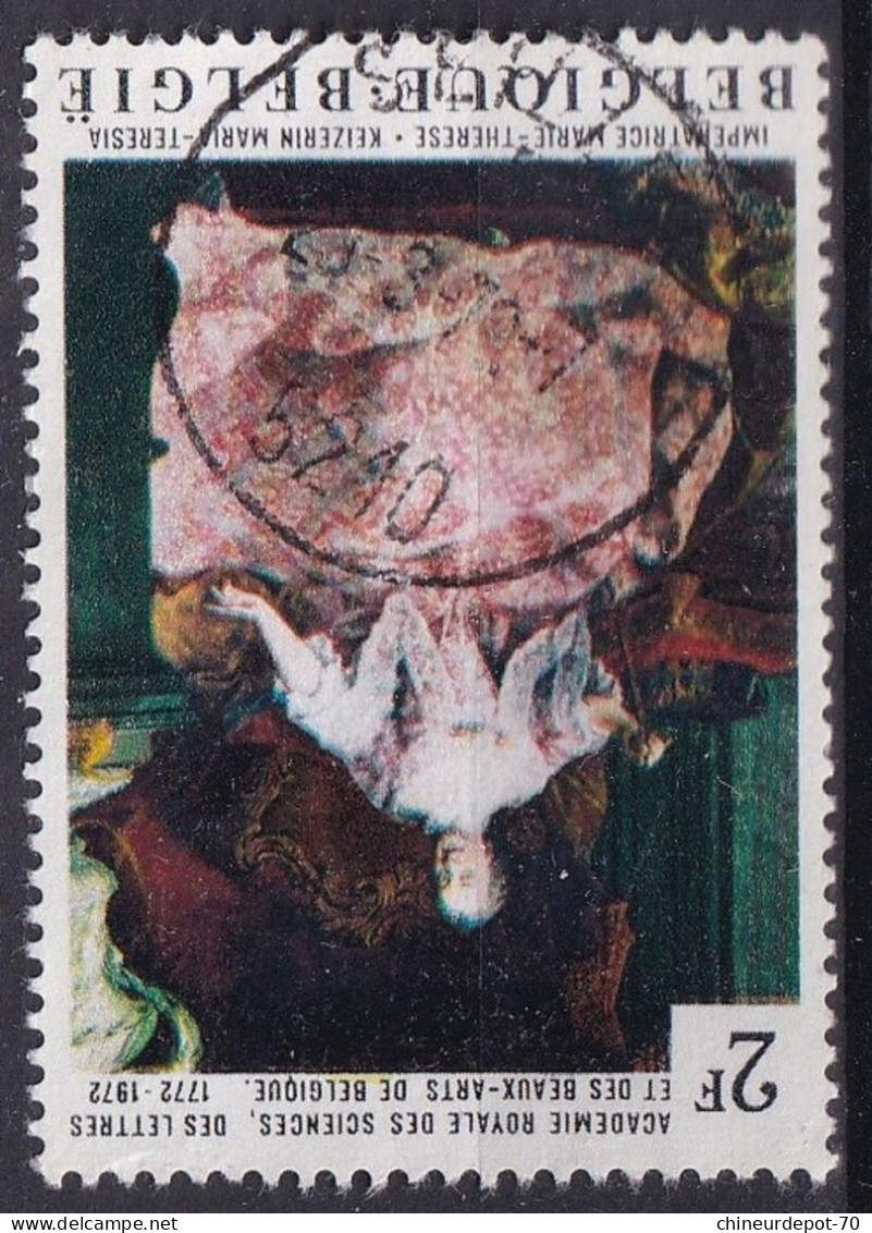 ACADEMIE ROYALE DES SCIENCES DES LETTRES IMPÉRATRICE MARIE-THÉRÈSE - Used Stamps