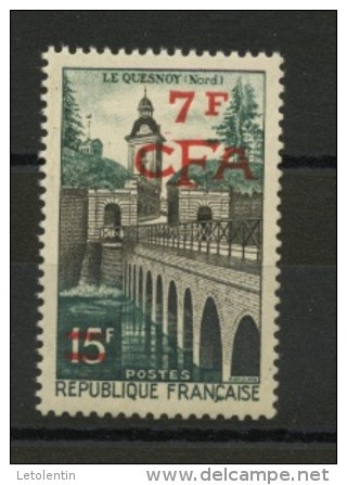 FRANCE SURCHARGÉ CFA - N° Yvert 335** - Unused Stamps