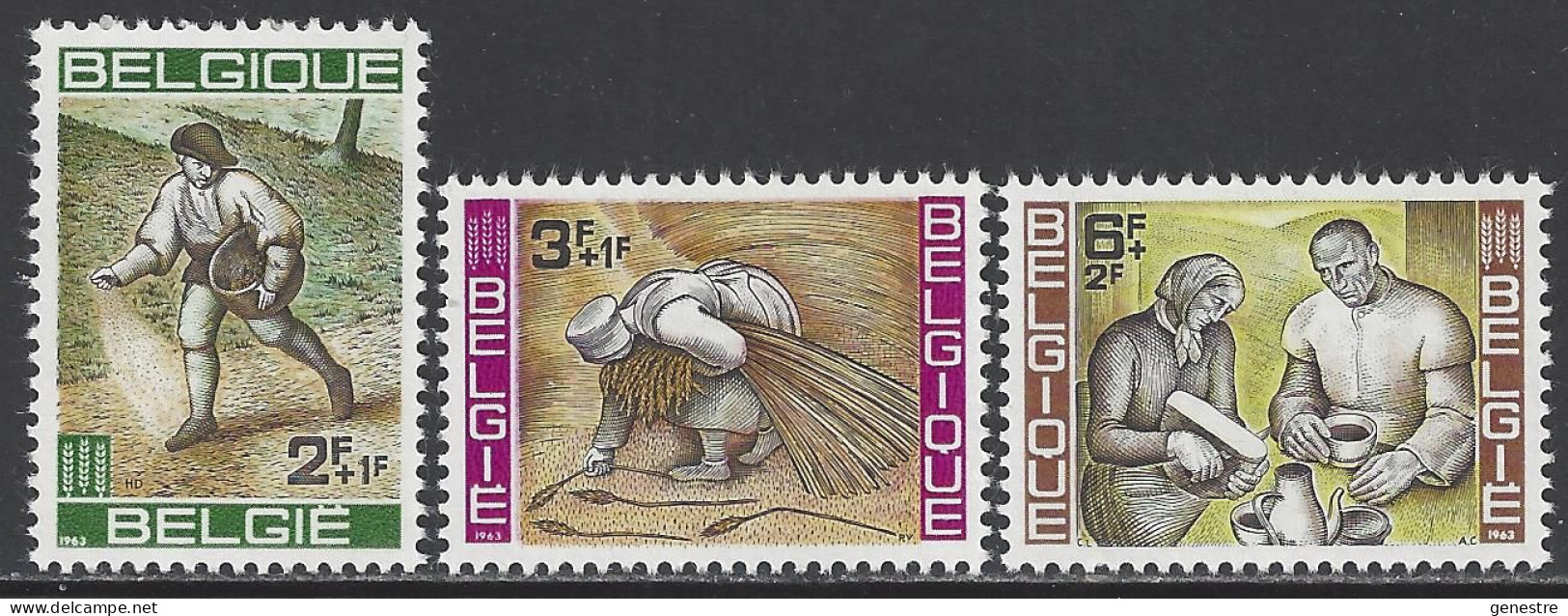 Belgique - 1963 - COB 1243 à 1245 ** (MNH) - Unused Stamps