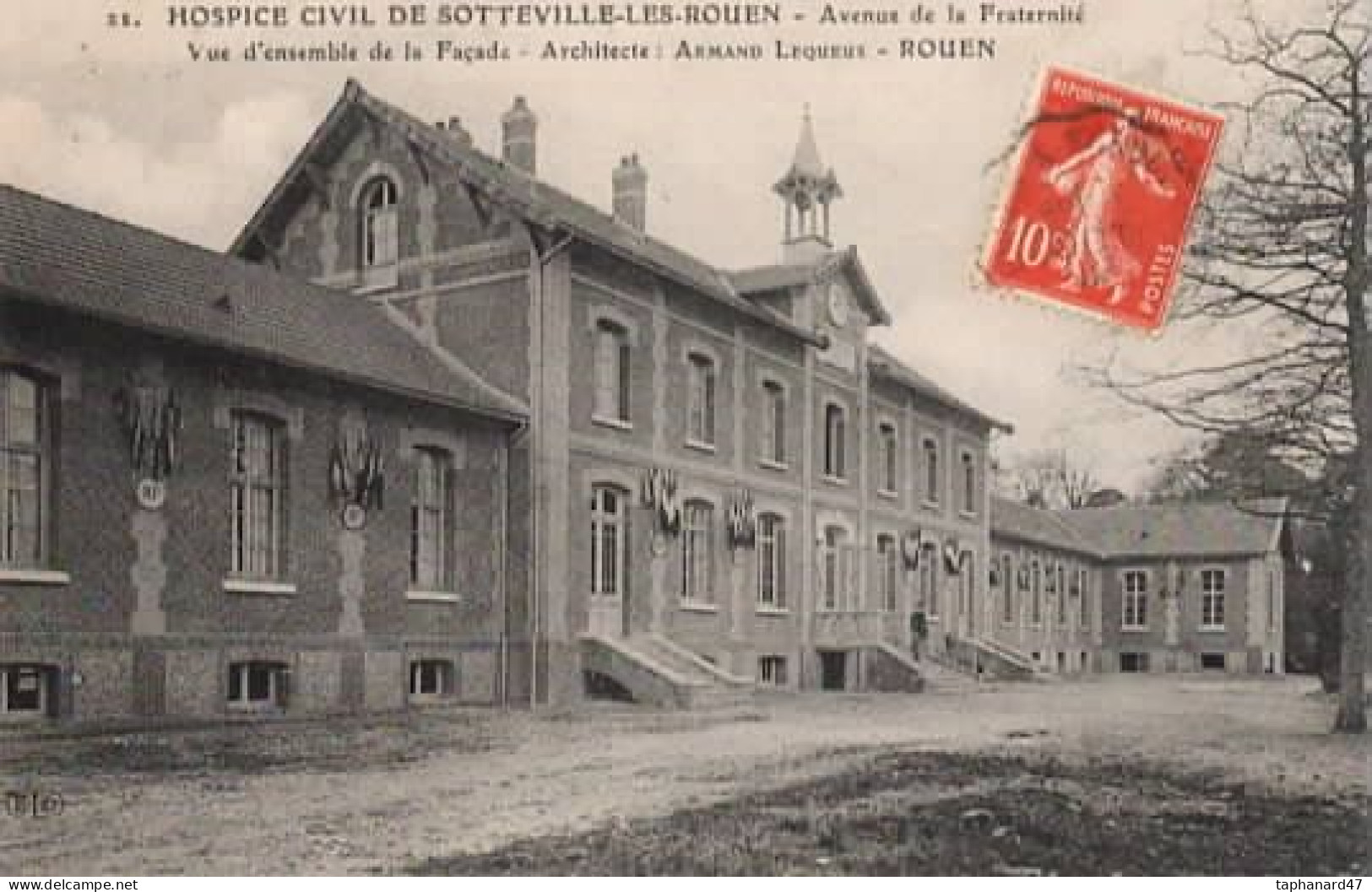 . 76 . SOTTEVILLE-LES-ROUEN . Hospice Civil . Av. De La Fraternité.............................. - Sotteville Les Rouen