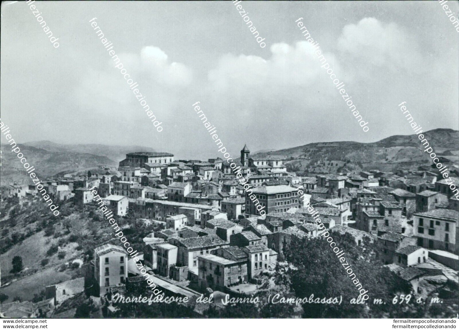 Bi317 Cartolina Montefalcone Del Sannio Provincia Di Campobasso - Campobasso