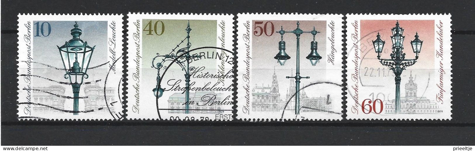 Berlin 1979 Street Lanterns Y.T. 563/566 (0) - Oblitérés