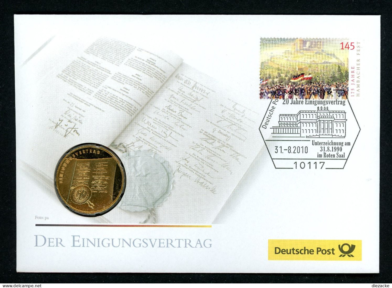 BRD 2010 Tombak Medaille "Römische Verträge" Im Numisbrief PP (M4631 - Unclassified