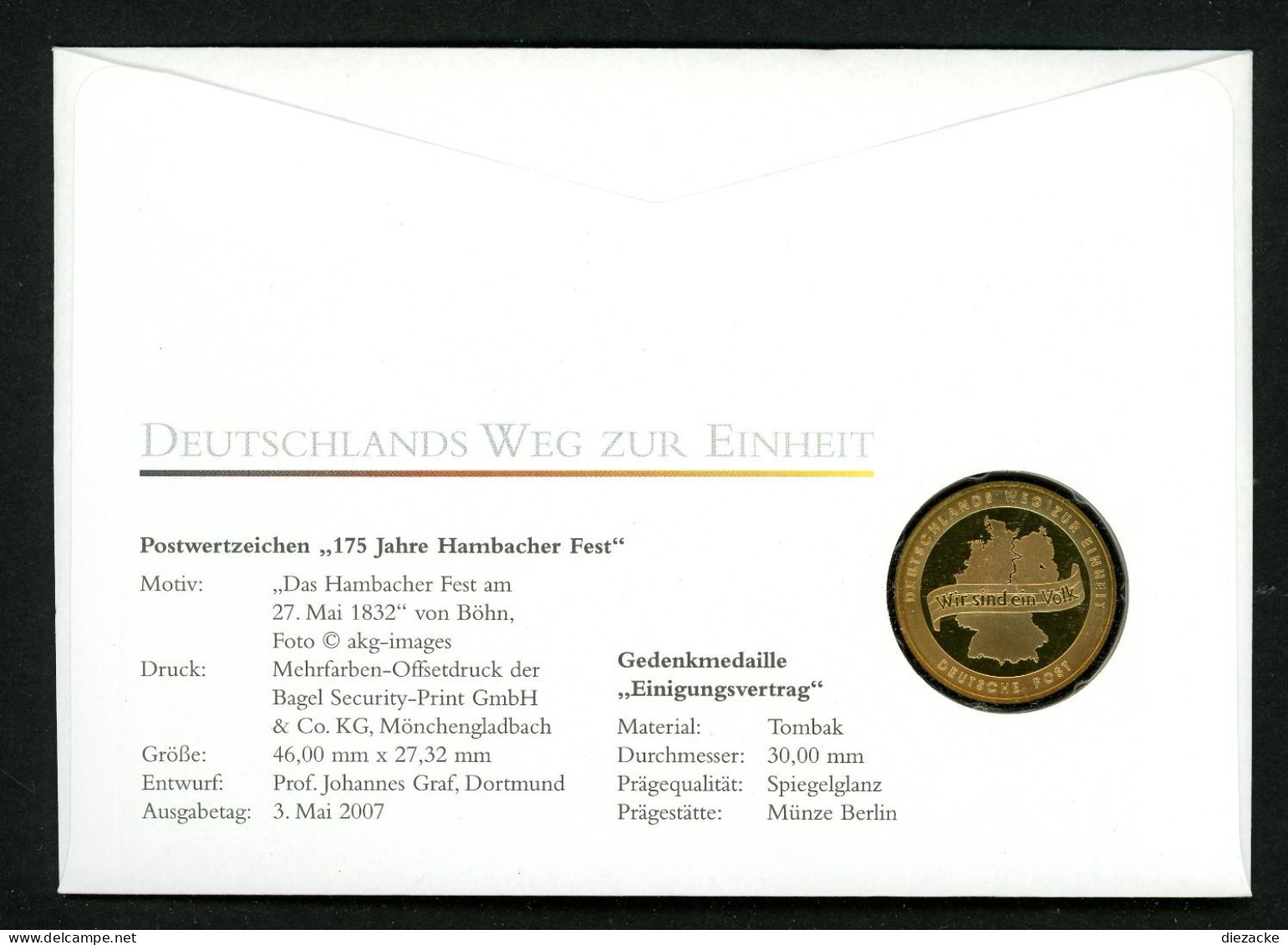 BRD 2010 Tombak Medaille "Römische Verträge" Im Numisbrief PP (M4631 - Non Classés