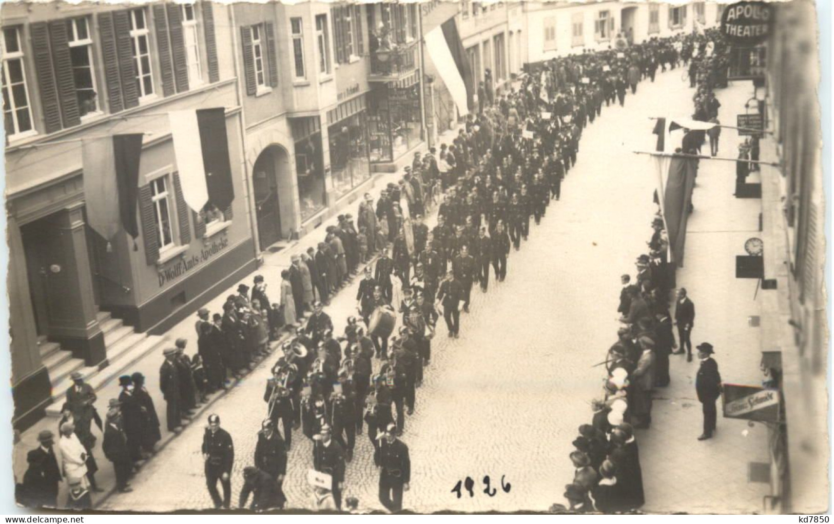 Limburg A. Lahn - Stiftungsfest Der Eisenbahn Fuhrbeamten 1926 - Limburg