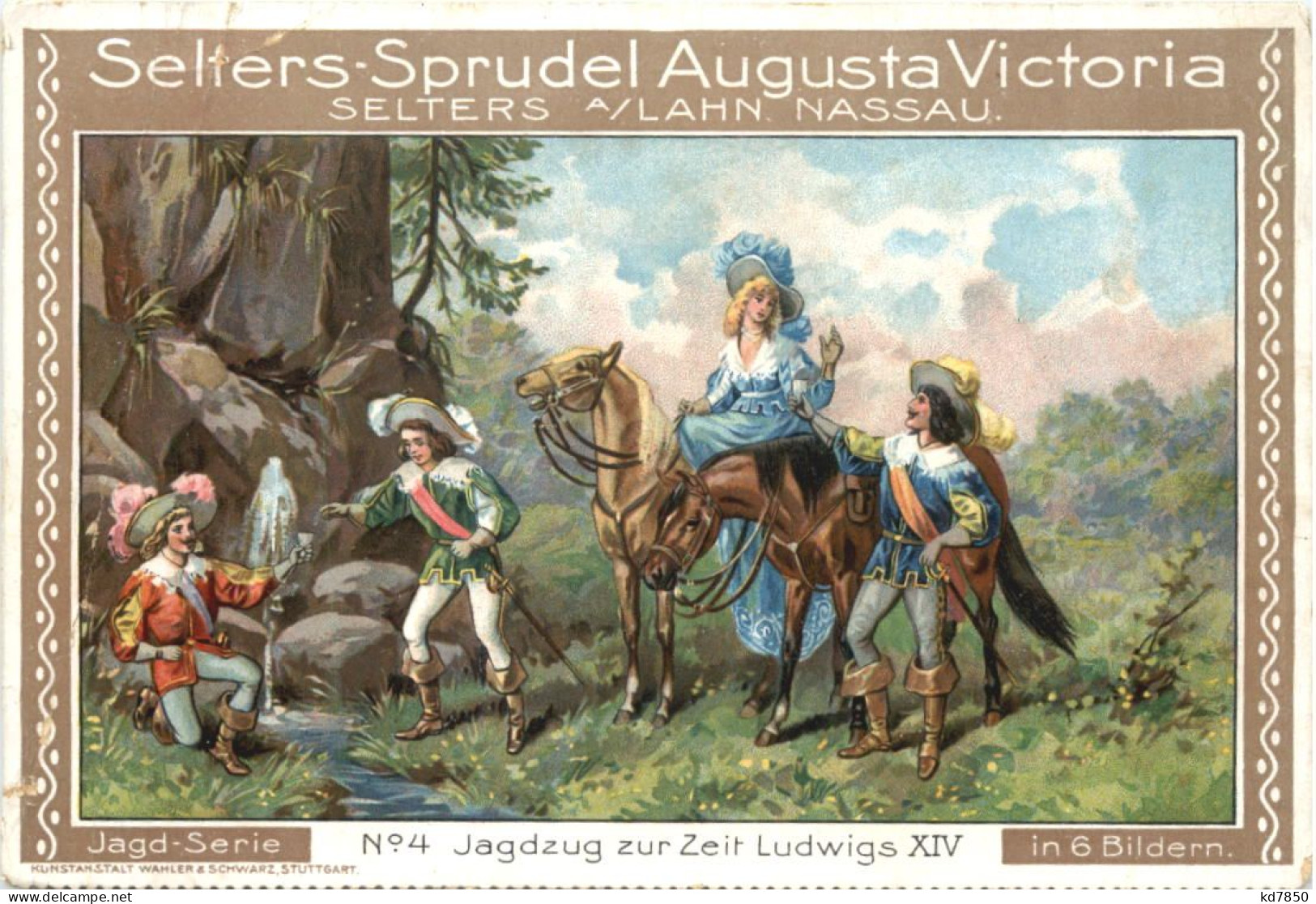 Selters Sprudel Augusta Victoria - Jagd - Limburg