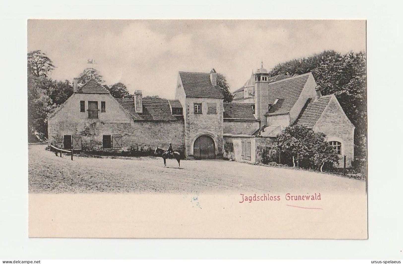 JAGDSCHLOSS GRUNEWALD   AK Ca. 1900 - Grunewald
