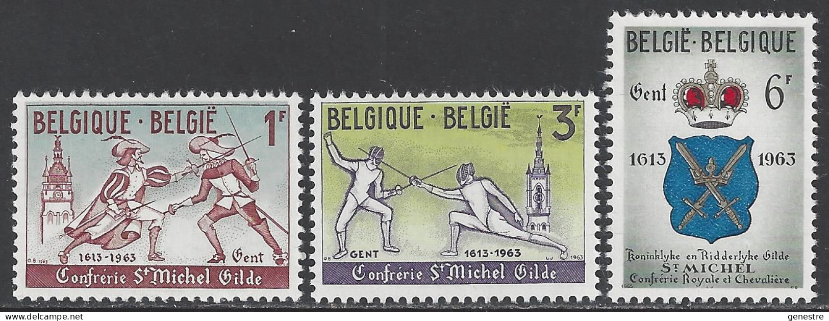 Belgique - 1963 - COB 1246 à 1248 ** (MNH) - Unused Stamps