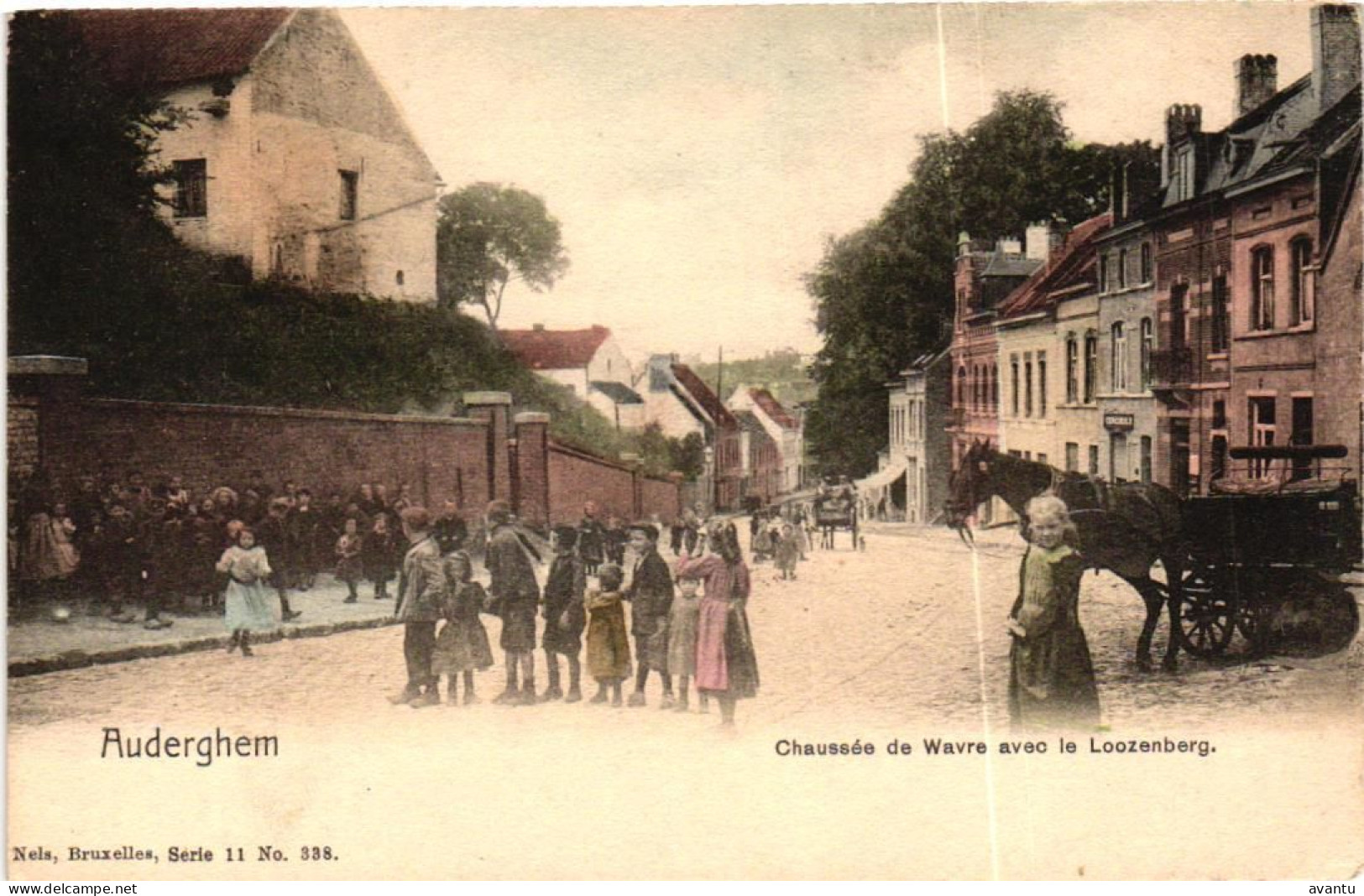 AUDERGHEM / BRUXELLES /  BRUSSEL /   CHAUSSEE DE WAVRE AVEC LE LOOZENBERG - Auderghem - Oudergem