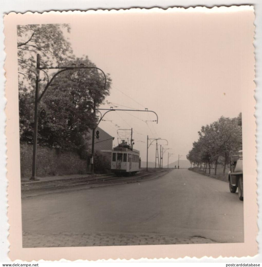 Tram - Ligne 7 Wihéries 1960 - Photo - & Tram - Eisenbahnen