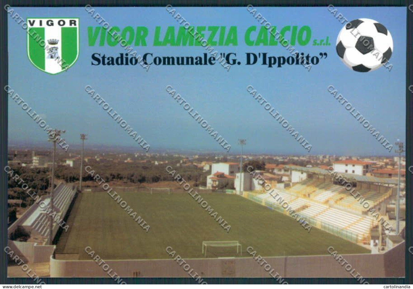 Catanzaro Stadio Vigor Lamezia FG Foto Cartolina MV8728 - Catanzaro