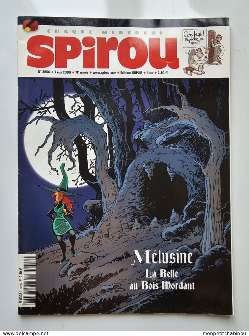 SPIROU Magazine N°3656 (7 Mai 2008) - Spirou Magazine
