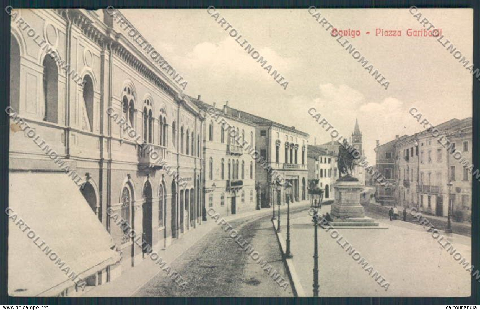 Rovigo Città ABRASA Cartolina MV4780 - Rovigo