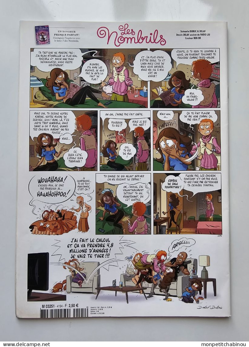 SPIROU Magazine N°4194 (29 Août 2018) - Spirou Magazine