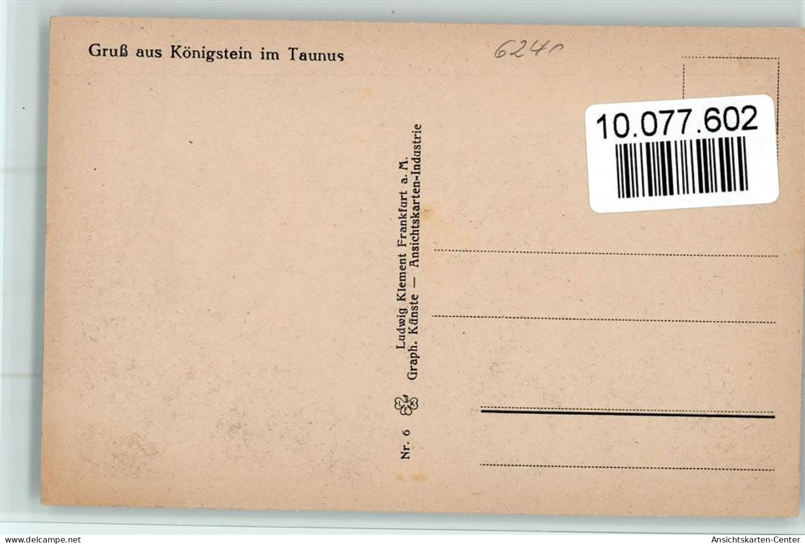 10077602 - Koenigstein Im Taunus - Königstein