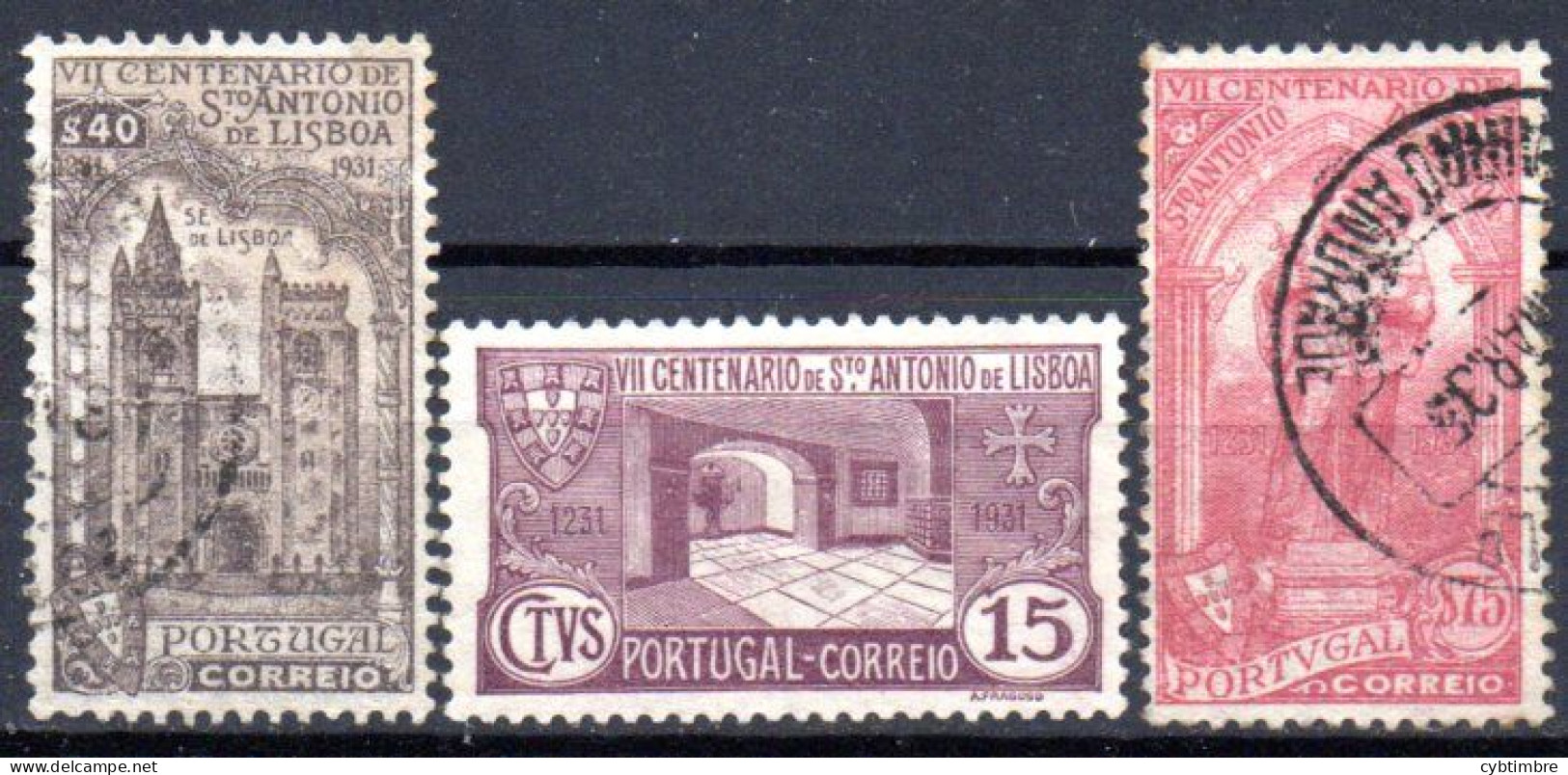 Portugal: Yvert N° 547/550; Cote 18.70€ - Usado