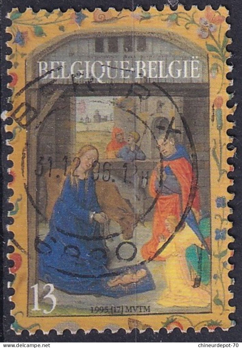 NOEL CACHET BERTRIX - Used Stamps