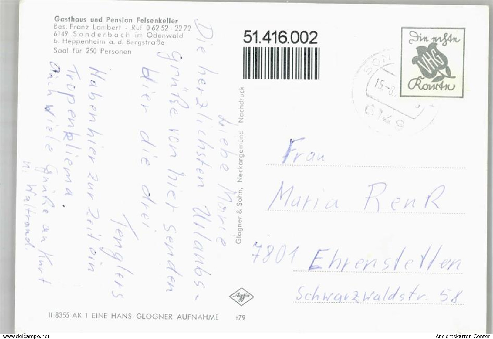 51416002 - Sonderbach - Heppenheim