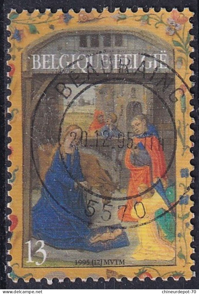 NOEL CACHET BEAURAING - Used Stamps