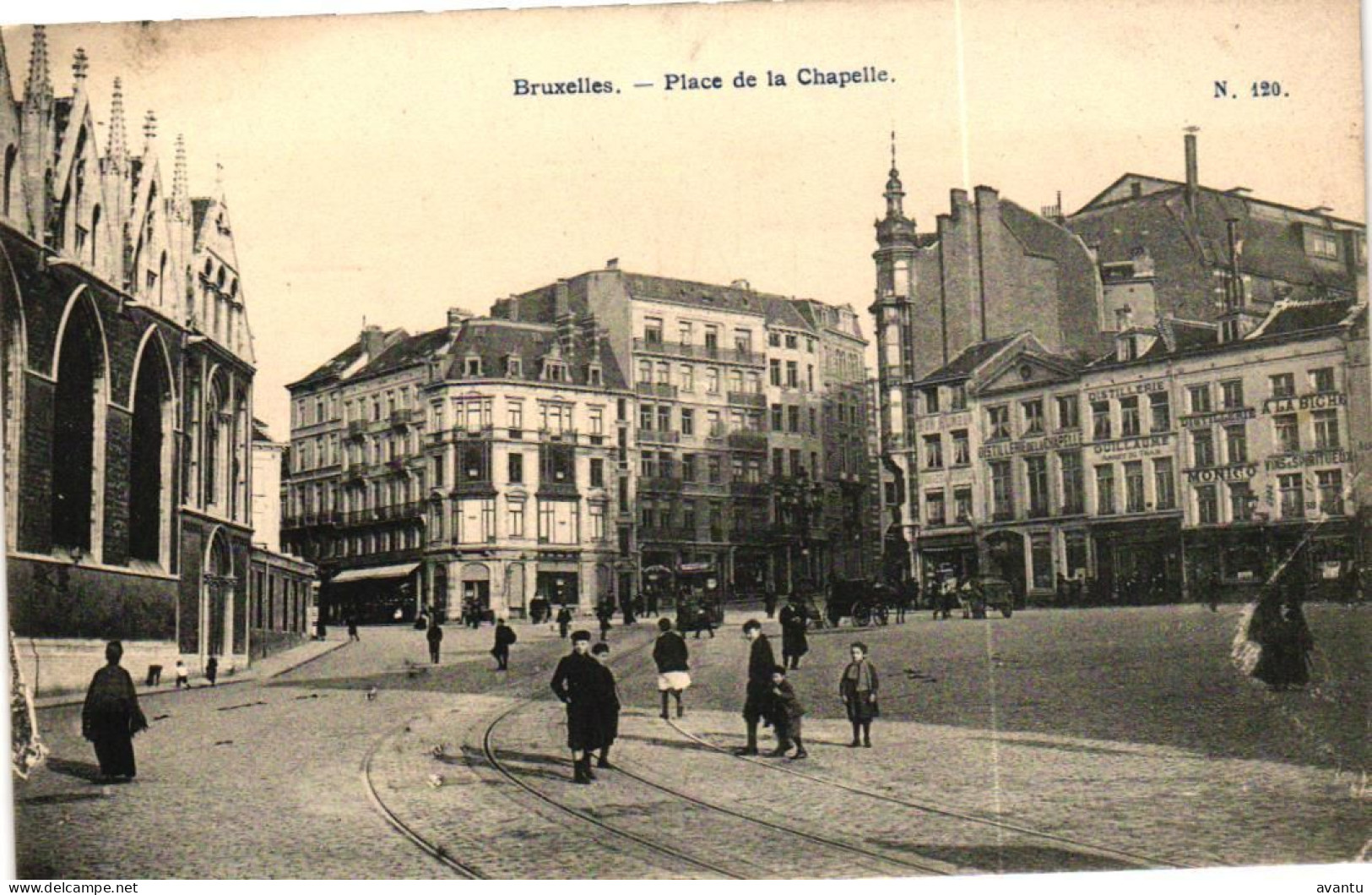 BRUXELLES /  BRUSSEL / PLACE DE LA CHAPELLE - Marktpleinen, Pleinen