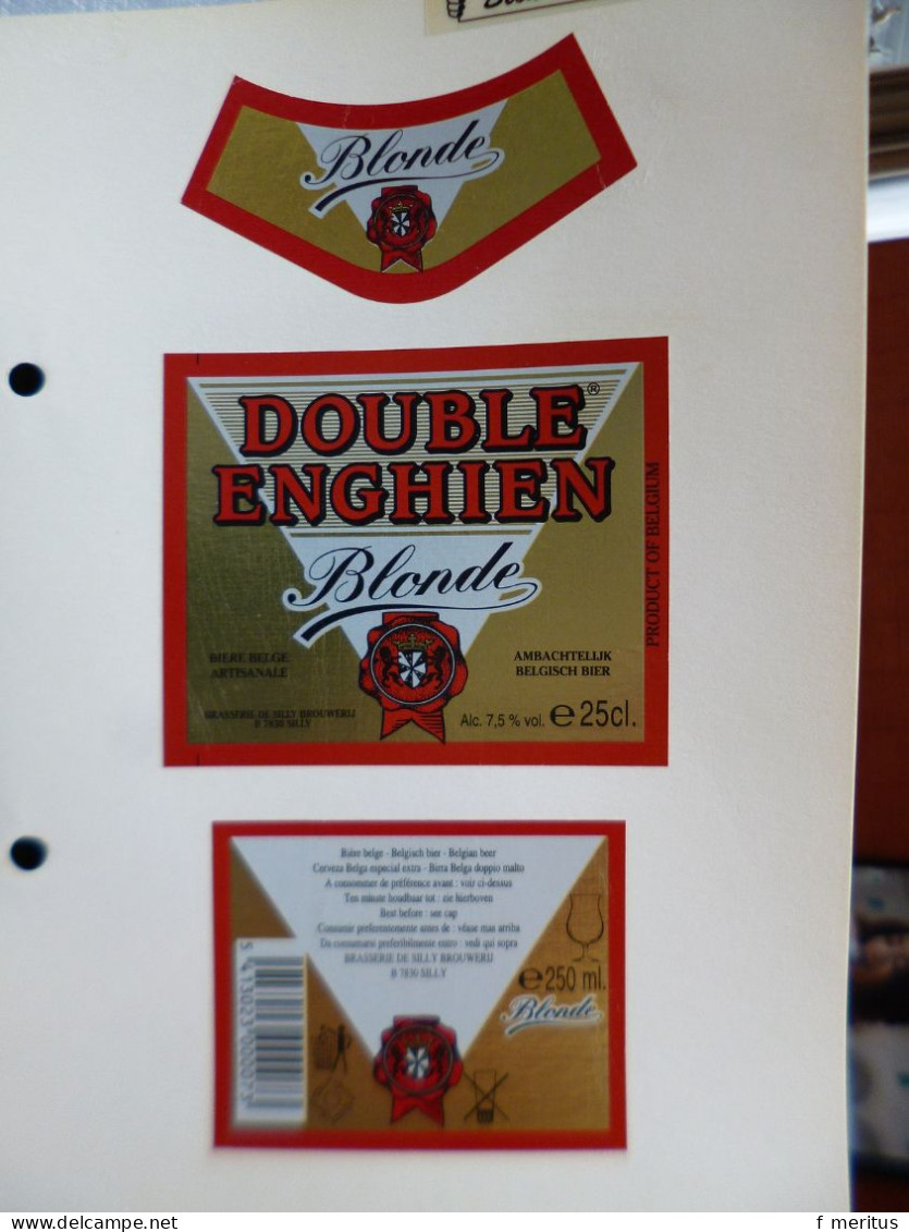 Lot De 13 étiquettes De Bières Belges - Brasserie De Silly - Bière