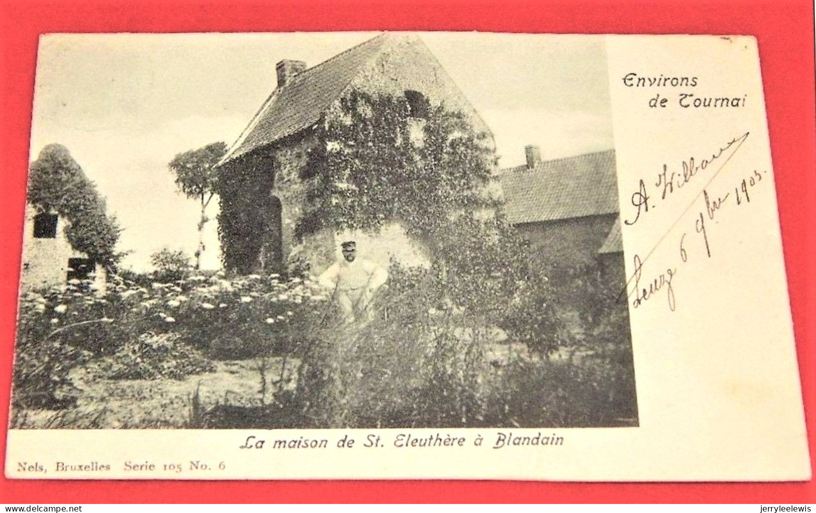 BLANDAIN   -  La Maison De St Eleuthère  -  1903  - - Doornik