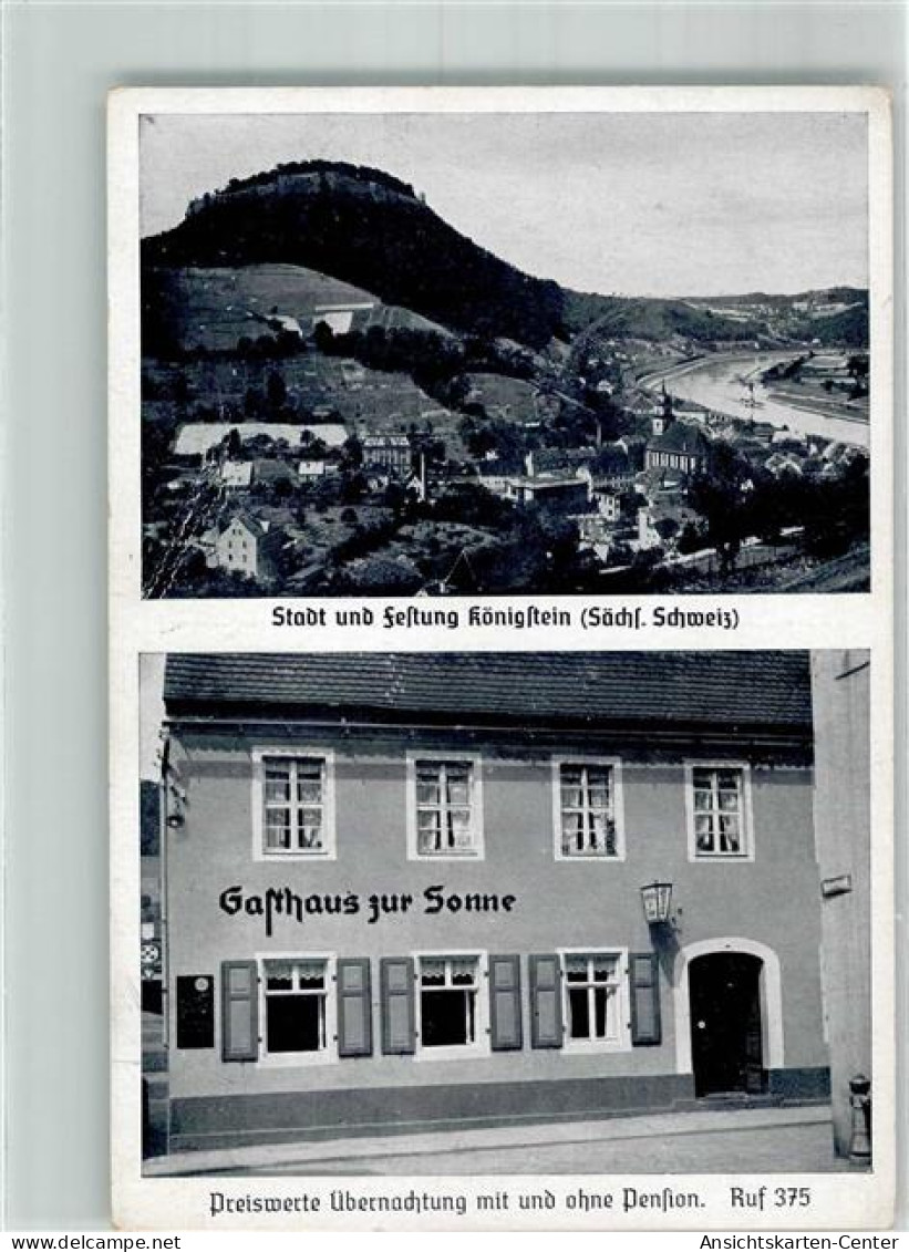 13528402 - Koenigstein , Saechs Schweiz - Koenigstein (Saechs. Schw.)