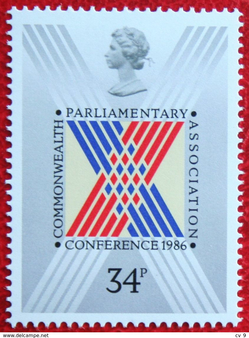 Commonwealth Parliamentary Ass. (Mi 1083) 1986 POSTFRIS MNH ** ENGLAND GRANDE-BRETAGNE GB GREAT BRITAIN - Unused Stamps