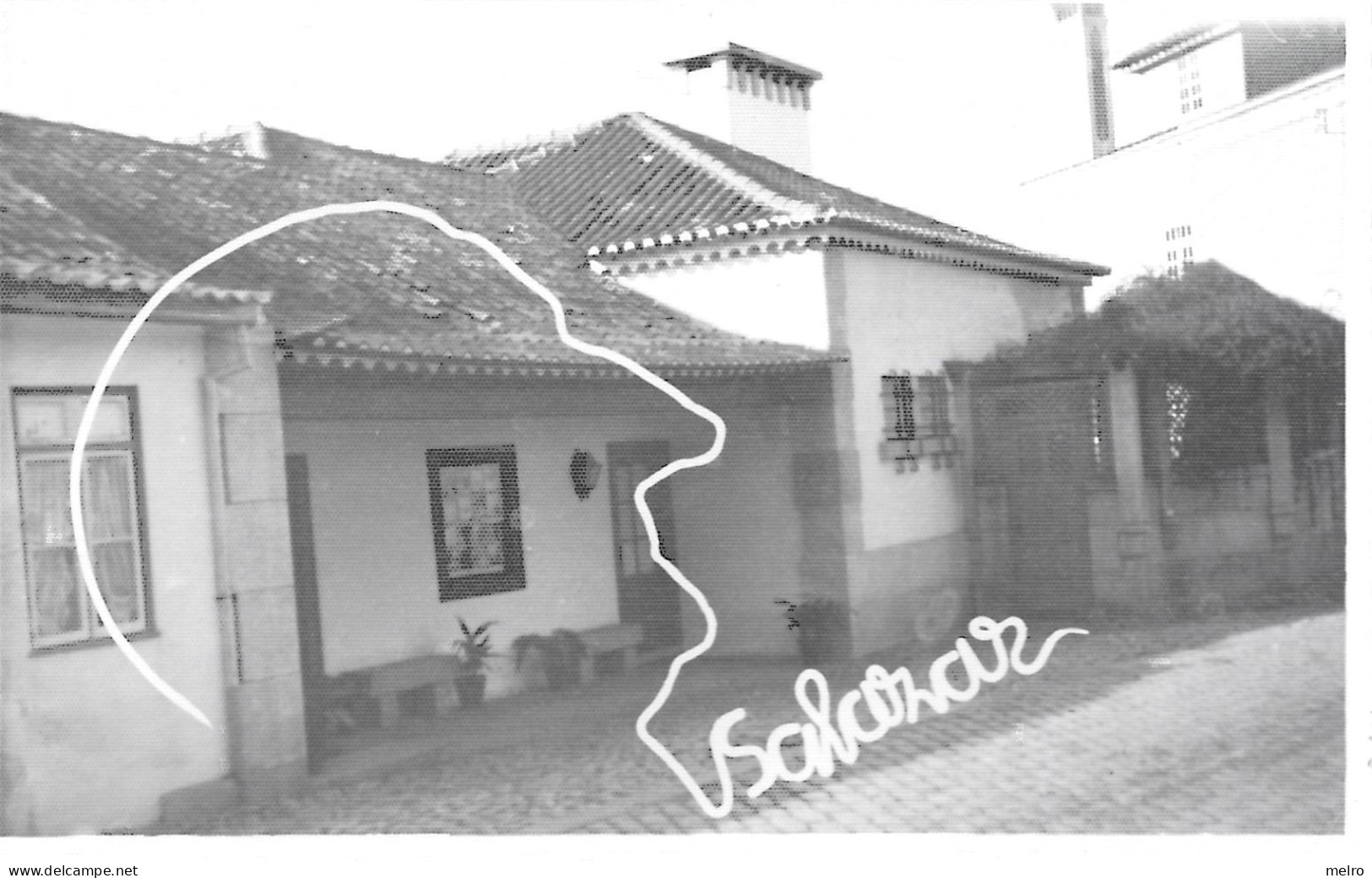 Portugal - Santa Comba Dão Gare - Postal Fotografico Da Casa De Salazar (Escrito Em 5-9-1956) - Viseu