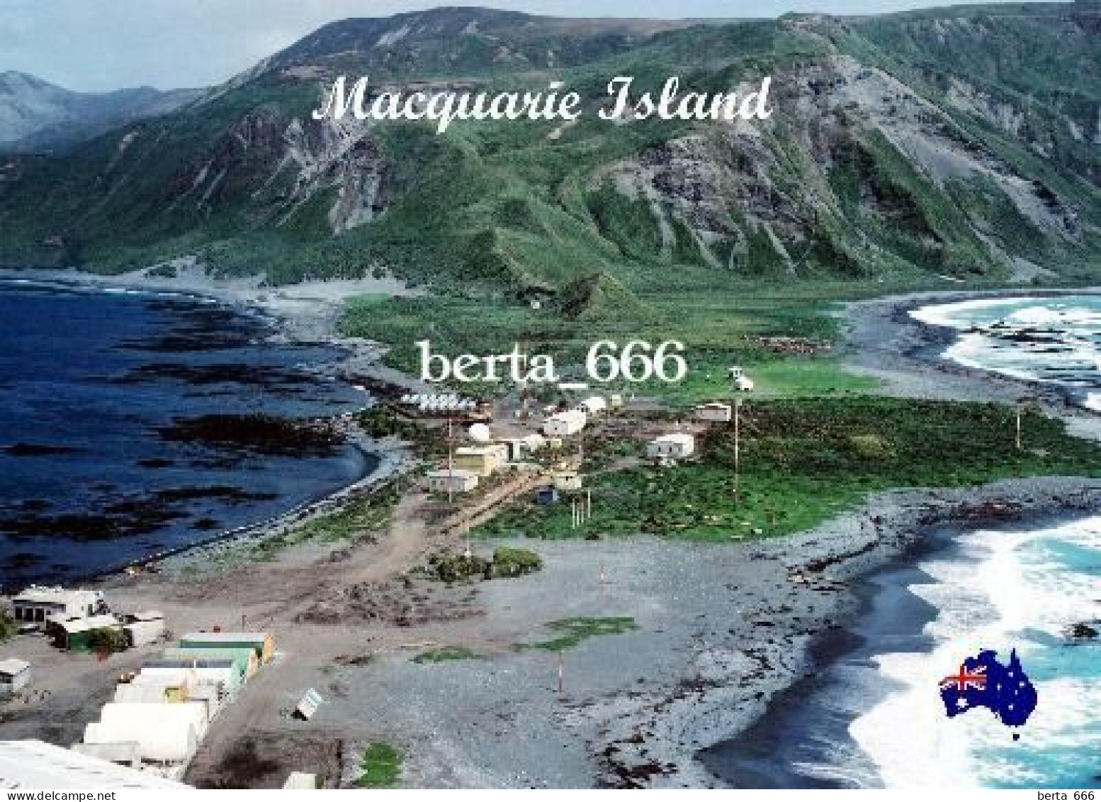 Australia Macquarie Island UNESCO New Postcard - Other & Unclassified