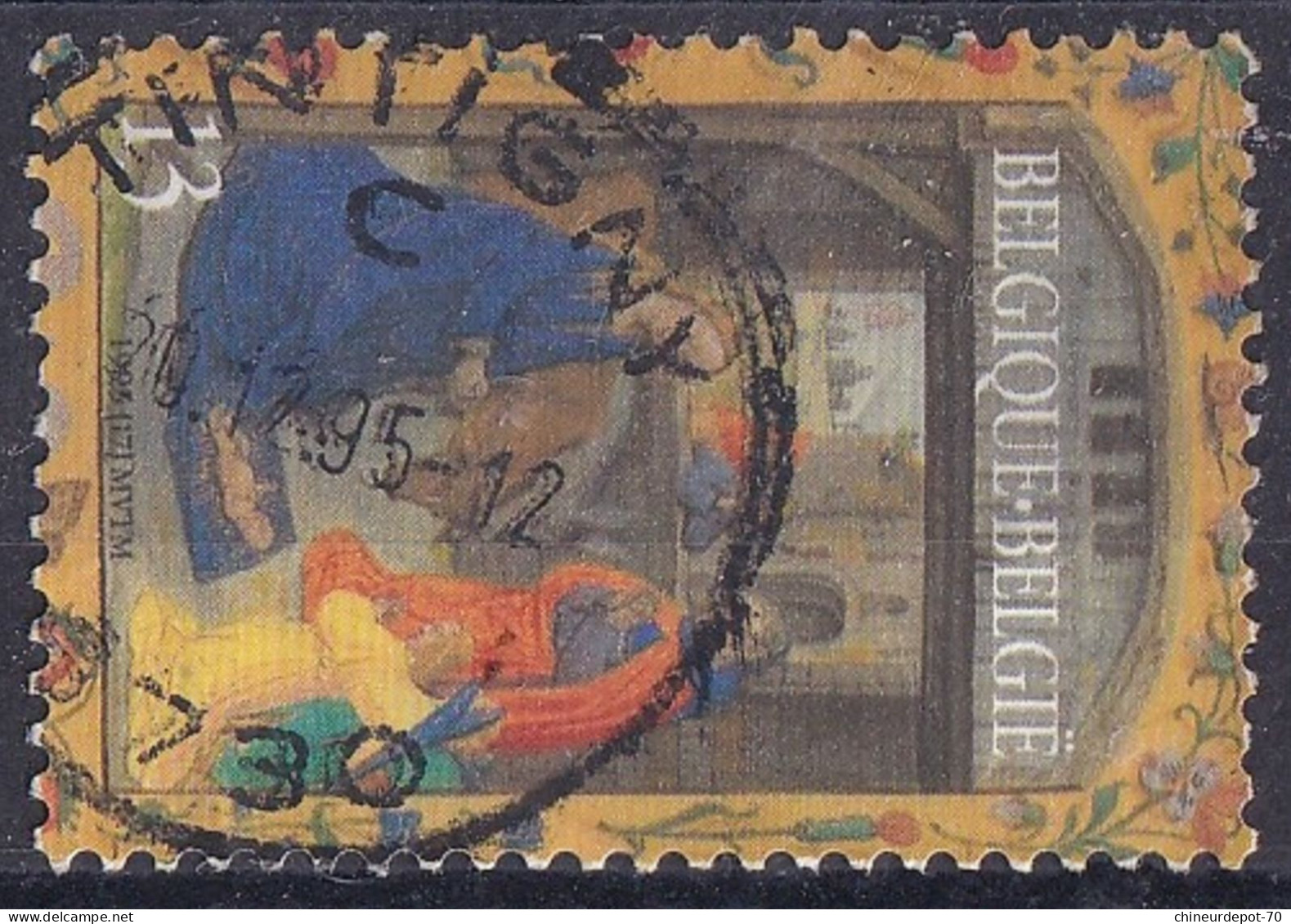 NOEL CACHET TINTIGNY - Used Stamps