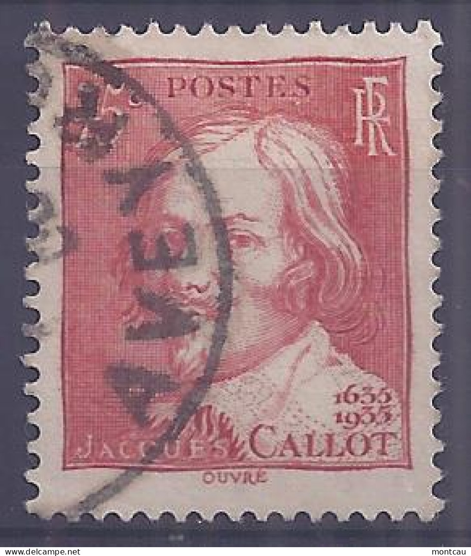 Francia 1935. YT = 306 - Usado (o). Jacques Callot - Usados