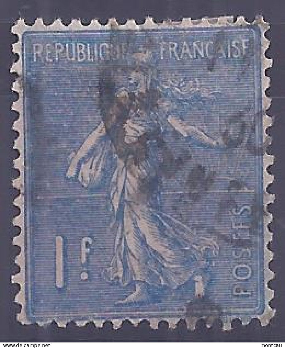 Francia 1924. YT = 205 - Usado (o). Semeuse 1 F - Oblitérés