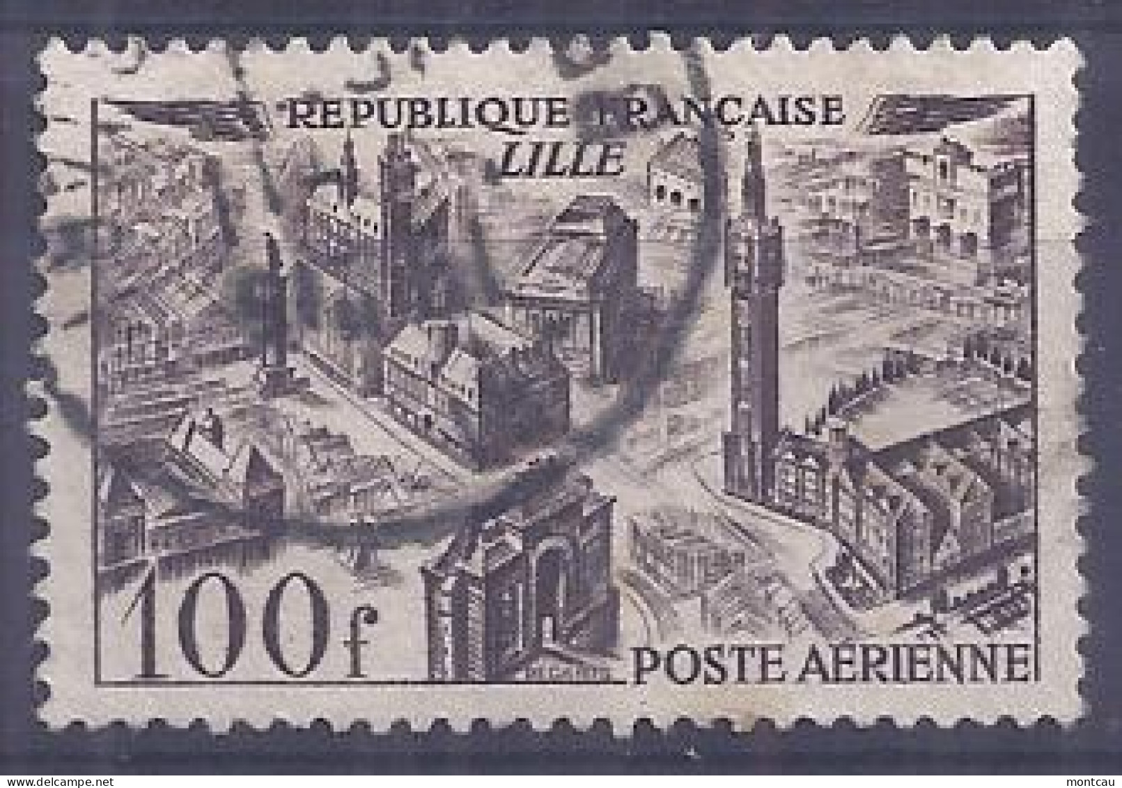 Francia 1949. YT = Aer-24 - Usado (o). Vistas De Grandes Ciudades - 1927-1959 Gebraucht