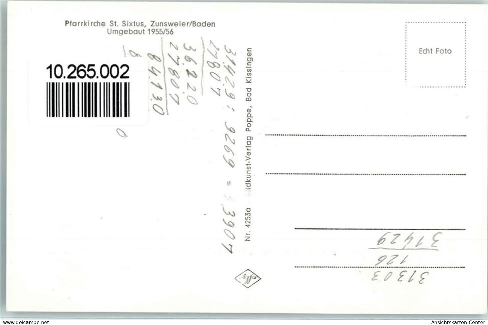 10265002 - Zunsweier - Offenburg