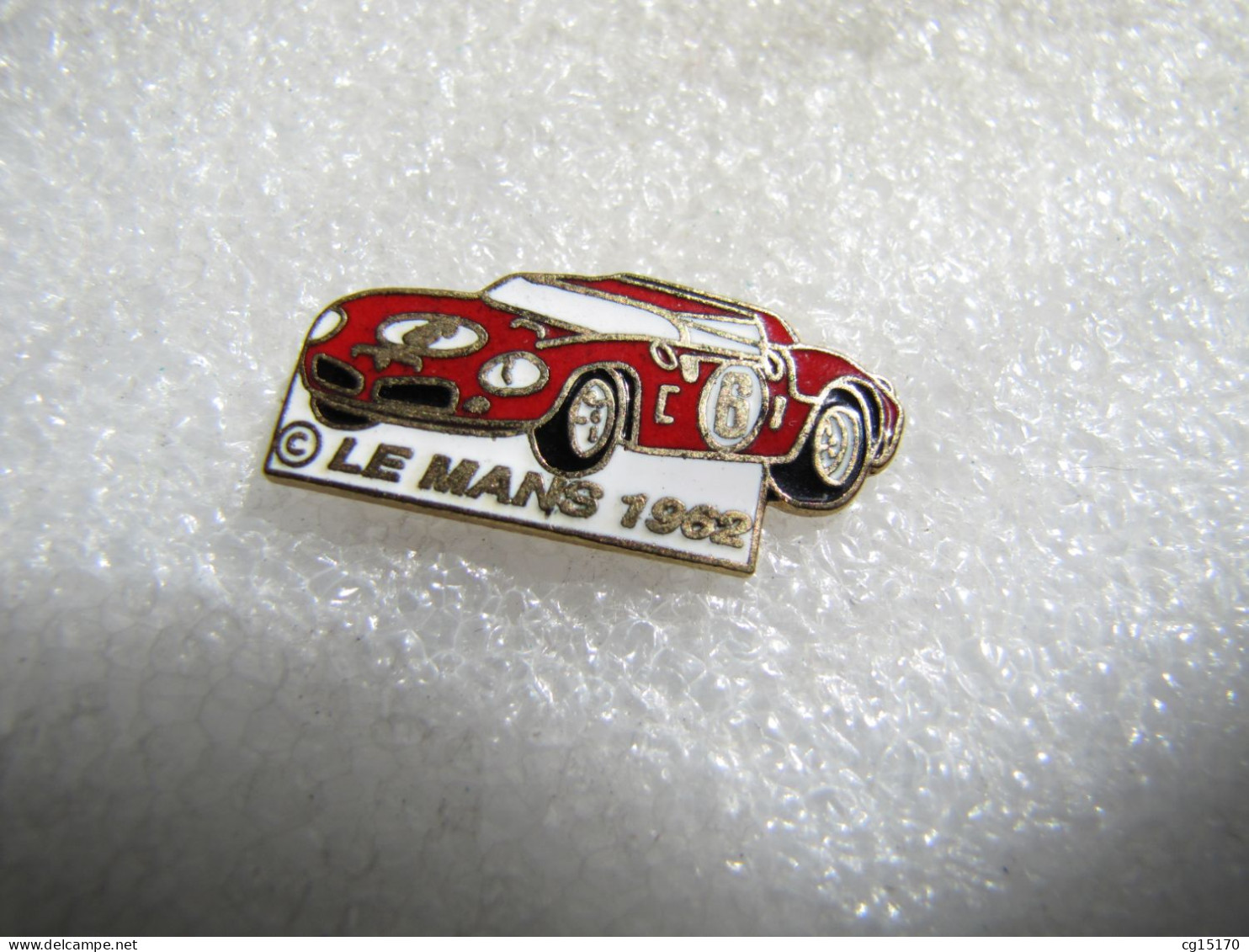 TOP  PIN'S    FERRARI  330  TRI   LE MANS 1962  Email Grand Feu  EMC - Ferrari