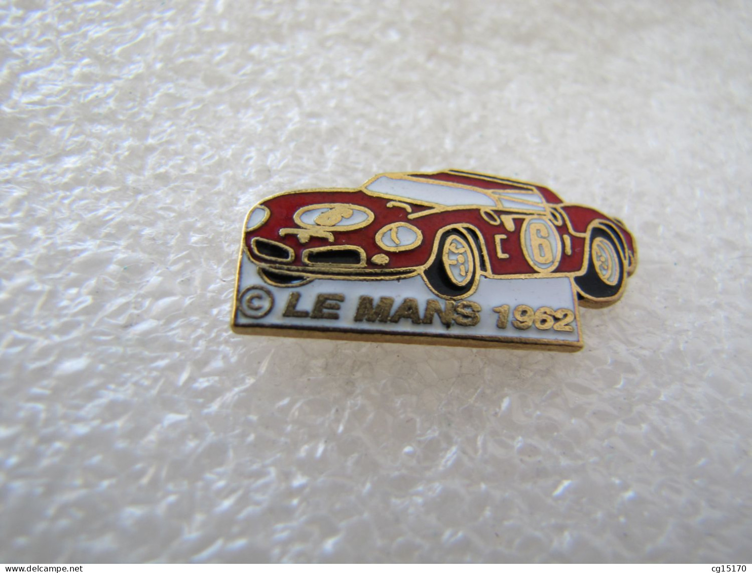 TOP  PIN'S    FERRARI  330  TRI   LE MANS 1962  Email Grand Feu  EMC - Ferrari