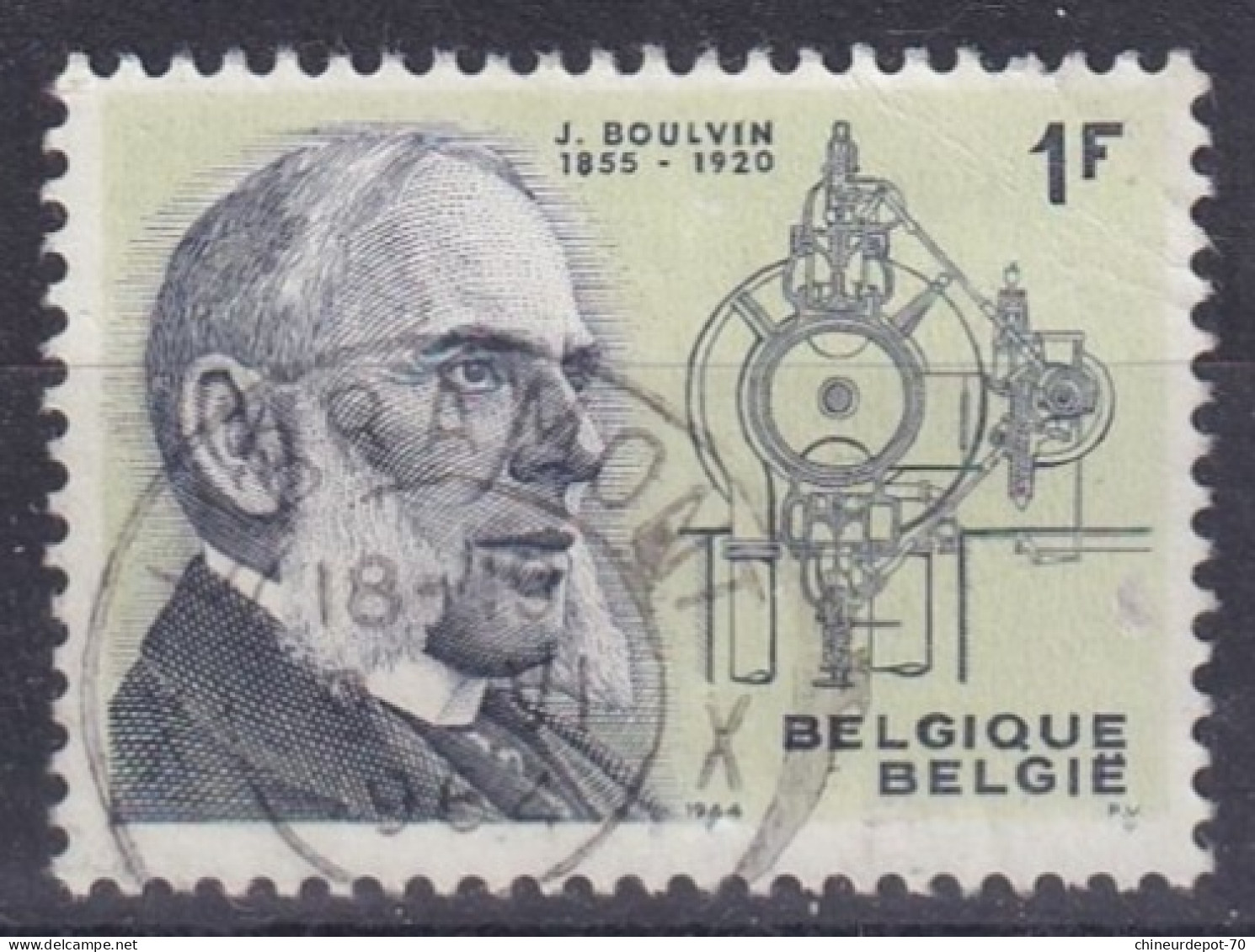 J BOULVIN  CACHET LIBRAMONT - Gebraucht