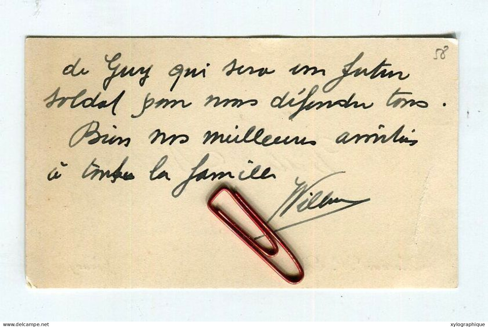 GOUVY Limerlé - Carte De Visite Ca. 1930, Voir Verso, Willem Et Edgar Noël, Avenue W. Noël, Pour Famille Gérardy Warland - Visiting Cards