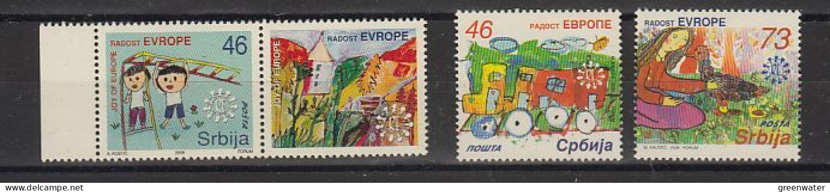 Serbia 2006 + 2008 Joy Of Europe 3v ** Mnh (59523) - Europäischer Gedanke