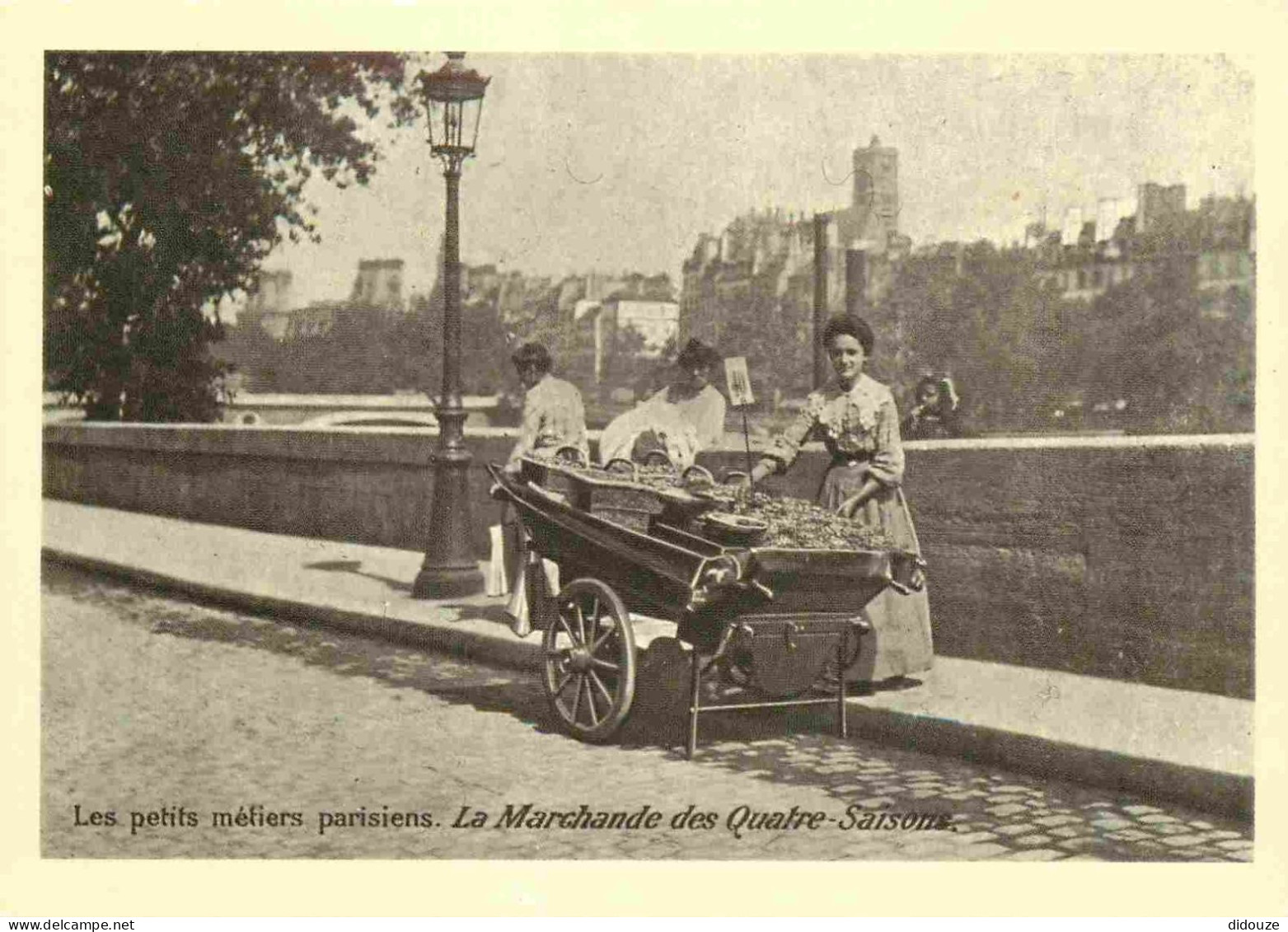Reproduction CPA - 75 Paris - Les Petits Métiers Parisiens En 1900 - La Marchande Des Quatre Saisons - CPM - Carte Neuve - Unclassified
